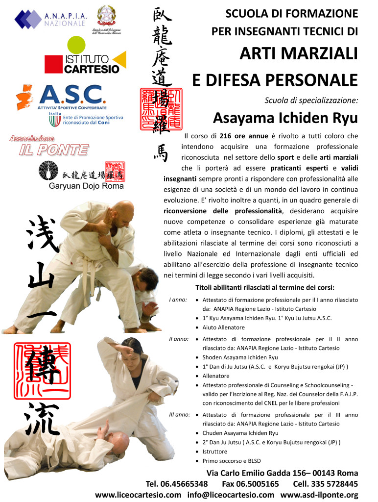 Corso Professionale Arti Marziali - ASC