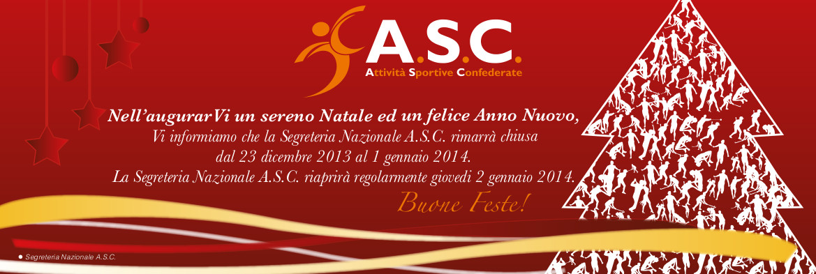 Buon Natale Freestyle Testo.Buon Natale Ed Un Felice Anno Nuovo Asc Sport