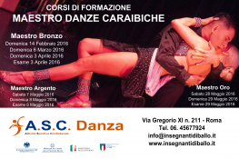 CORSO MAESTRO DANZE CARAIBICHE