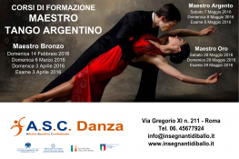 CORSO MAESTRO TANGO ARGENTINO