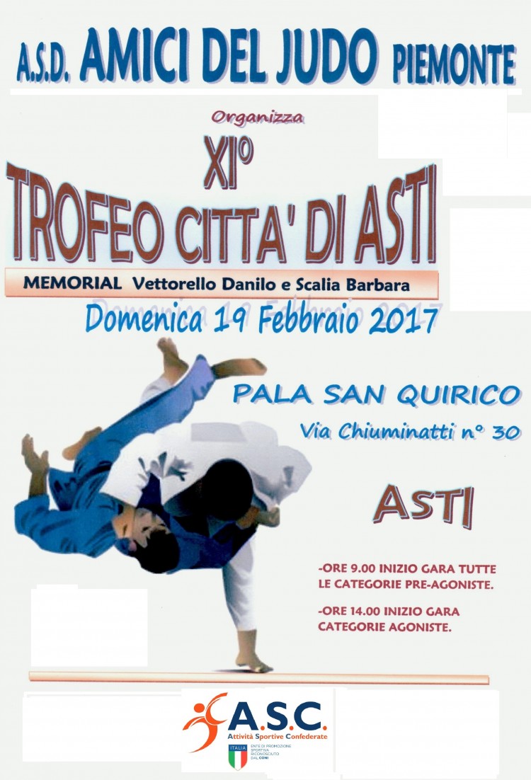 XI Trofeo Citt   di Asti A S C 