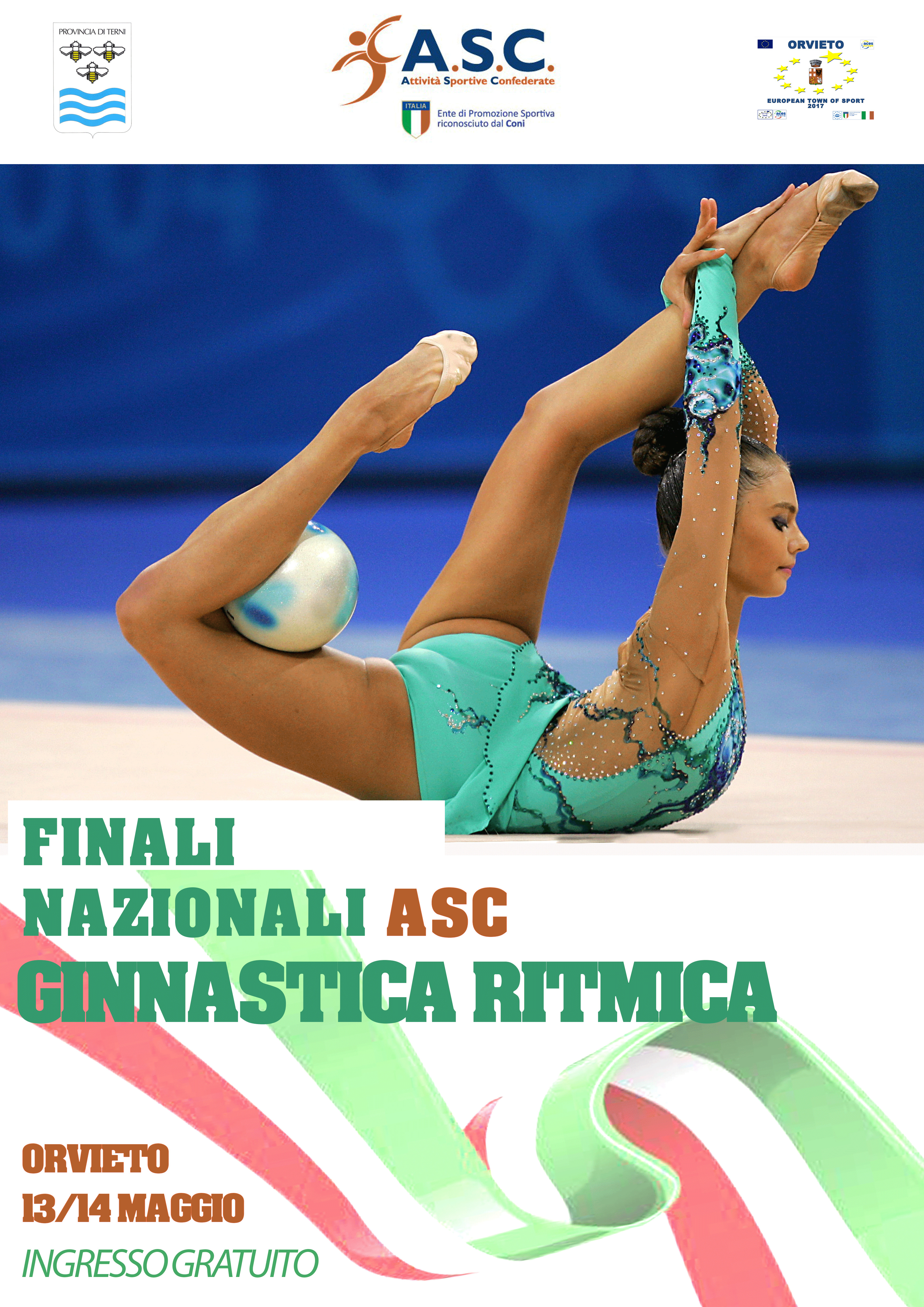 FASI NAZIONALI GINNASTICA RITMICA A S C 