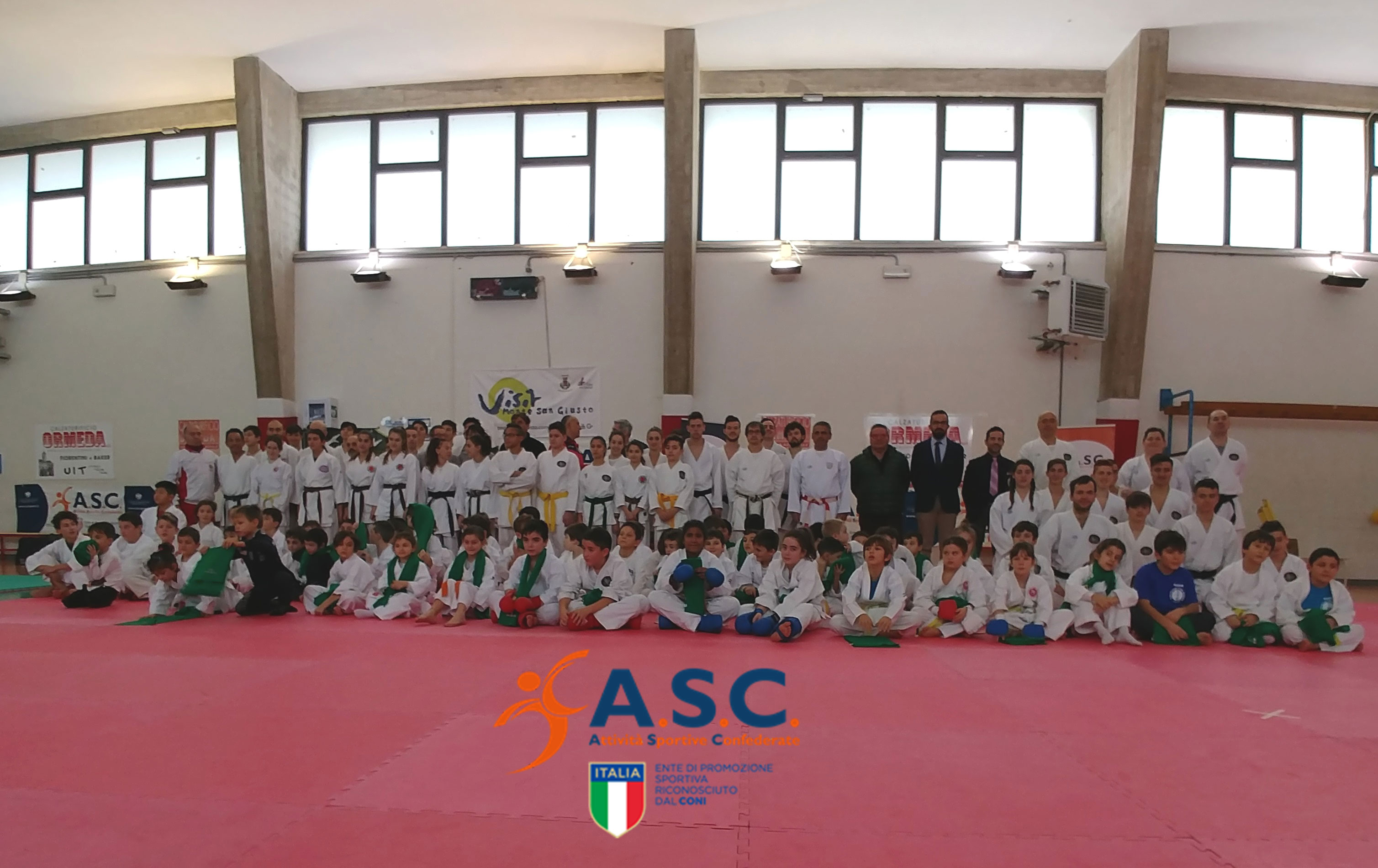 Karate di Natale 2017 ASC Marche