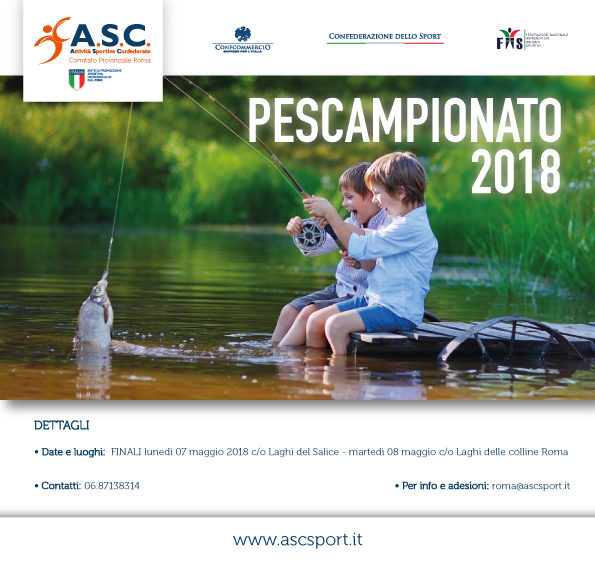 PESCAMPIONATO 2018 ASC ROMA