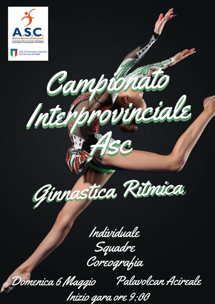 Campionato Interprovinciale ASC Ginnastica ritmica