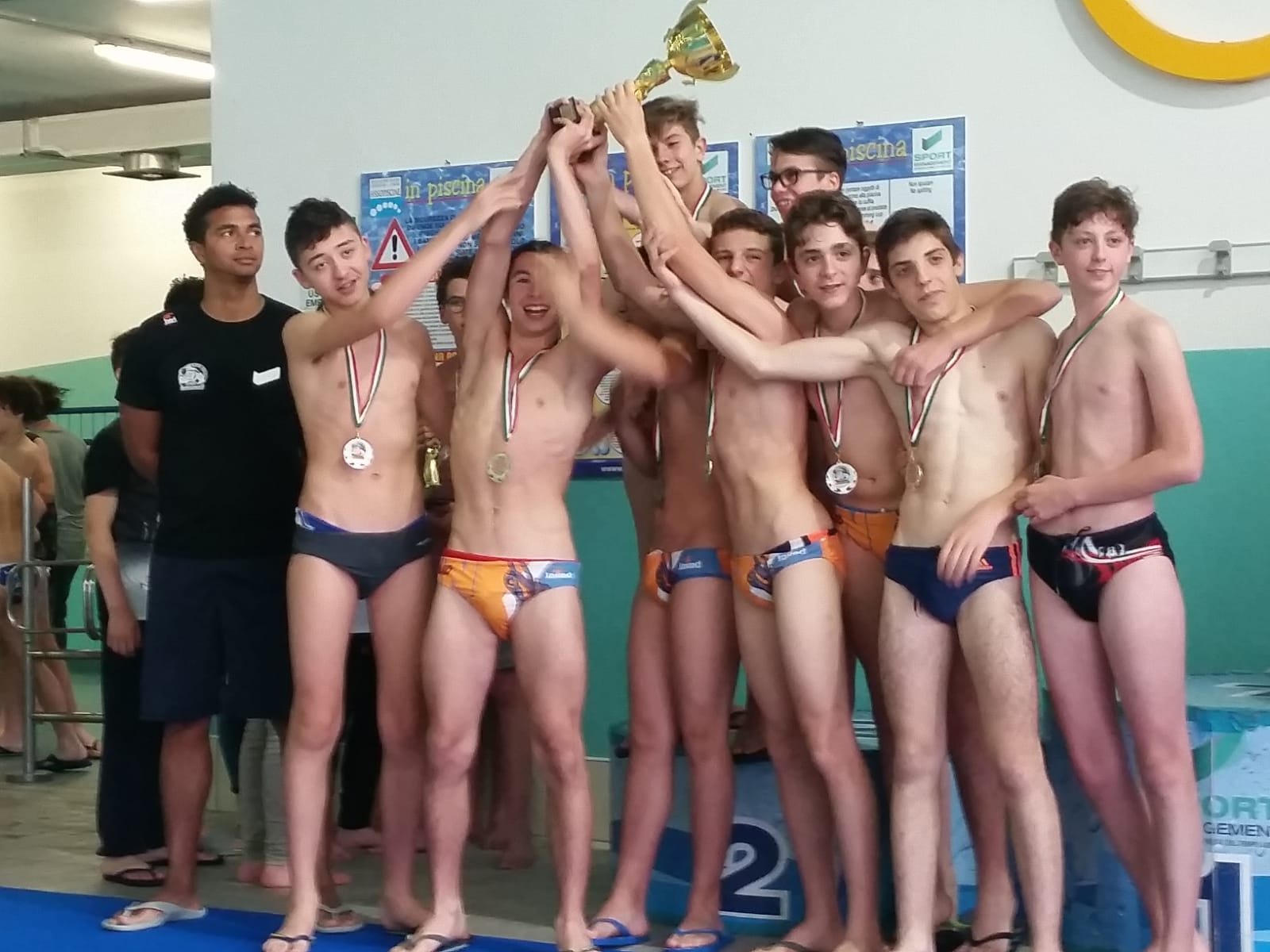 FINALI UNDER 14 CAMPIONATO AMATORIALE PALLANUOTO ASC 20 MAGGIO