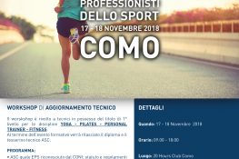 I nuovi professionisti dello sport COMO