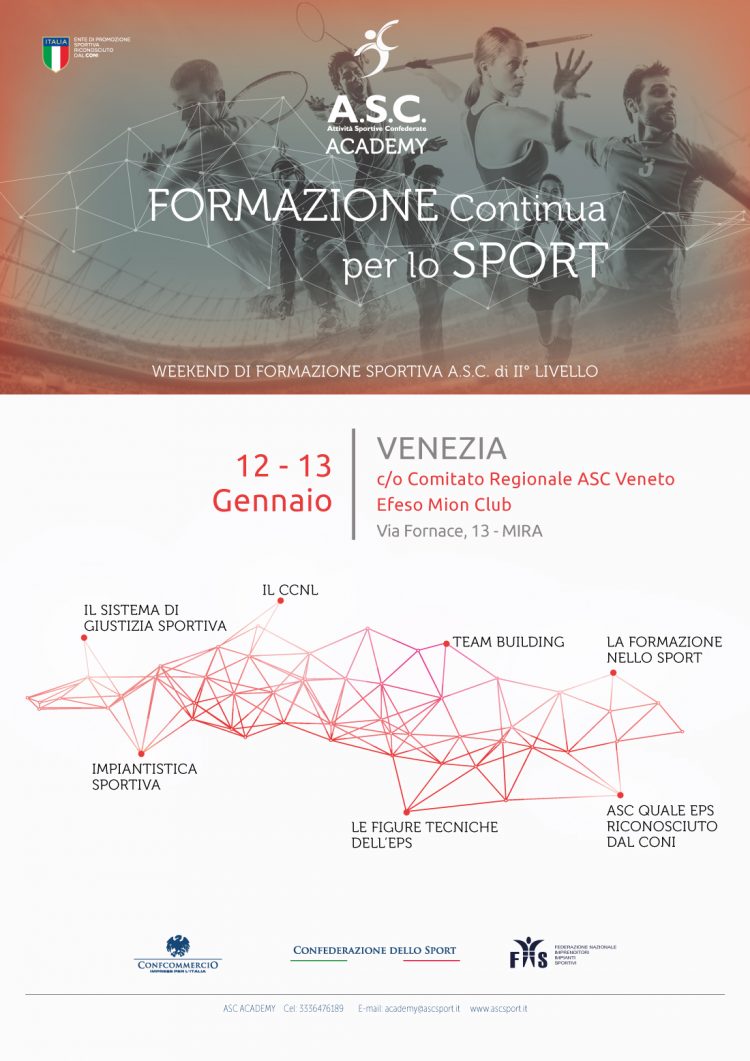 Formazione Continua per lo sport ASC VENEZIA