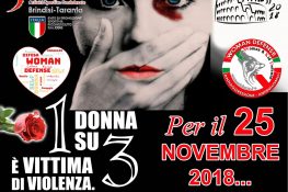 Giornata internazionale per l’eliminazione della violenza contro le donne ASC BRINDISI