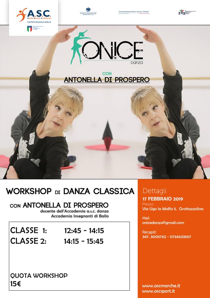 Workshop di danza Classica ASC MARCHE