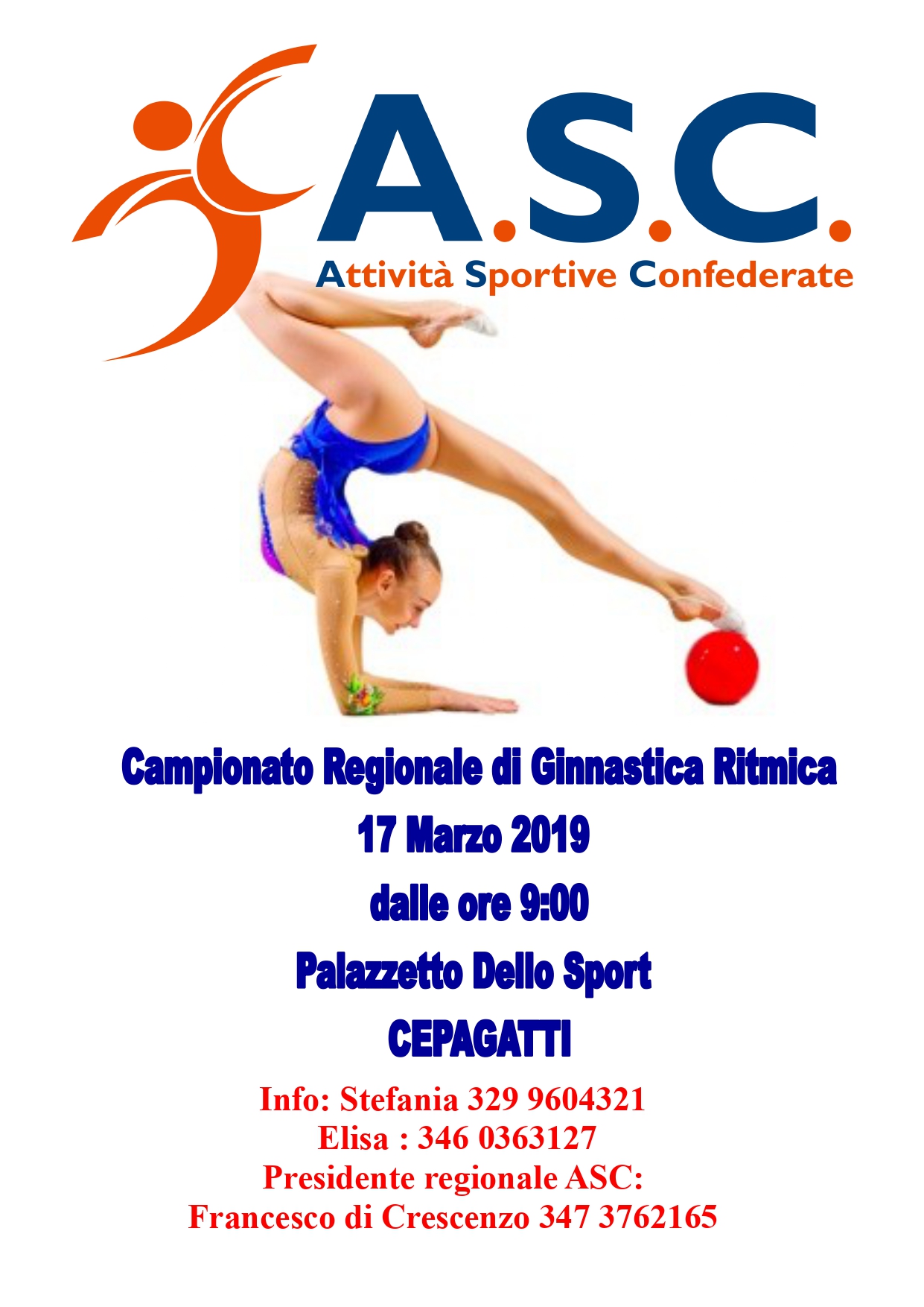 Campionato Regionale GINNASTICA RITMICA ASC ABRUZZO