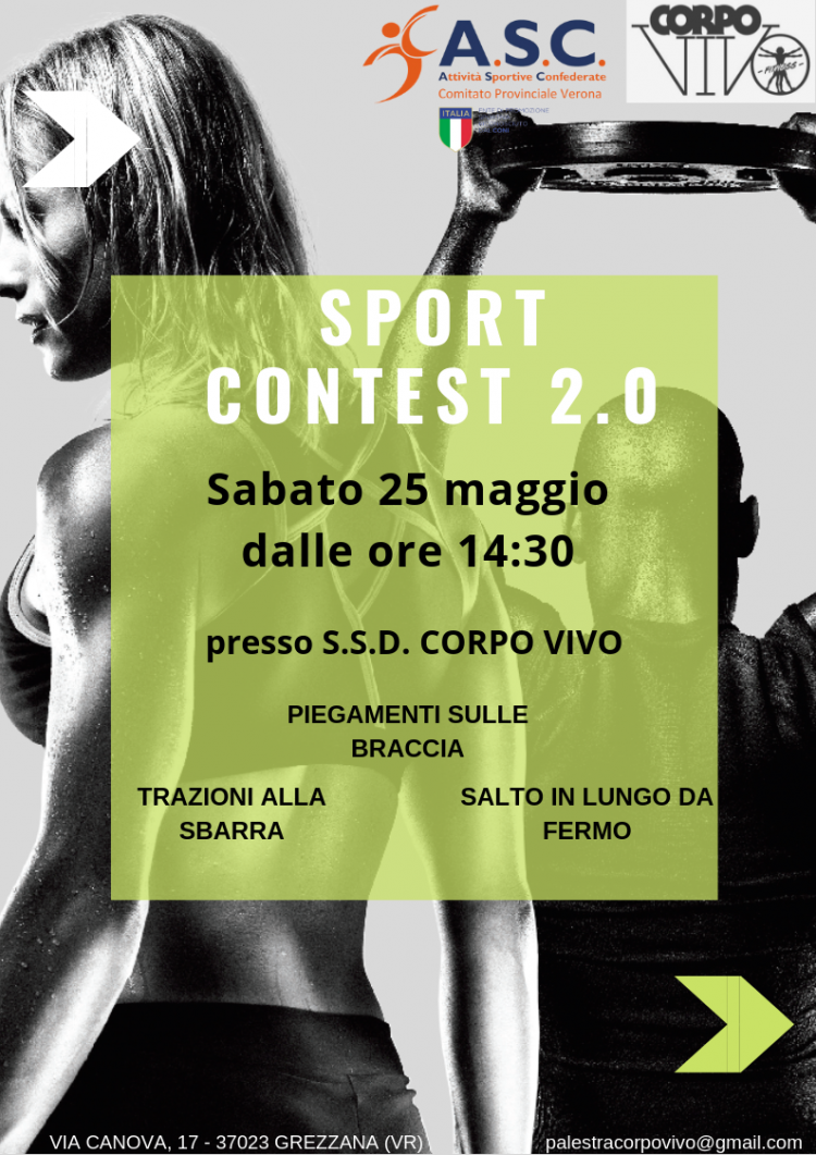 Sport Contest 2 0 S S D  Corpo Vivo