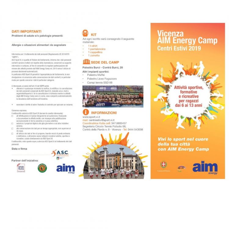 AIM ENERGY CAMP ASC VICENZA