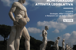 C.O.N.I. Monitoraggio Legislativo Settembre 2019