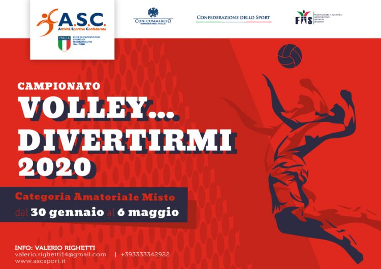 Campionato ASC - VOLLEY  DIVERTIRMI 2020