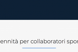 Cura Italia: indennità per collaboratori sportivi, emanato il decreto attuativo