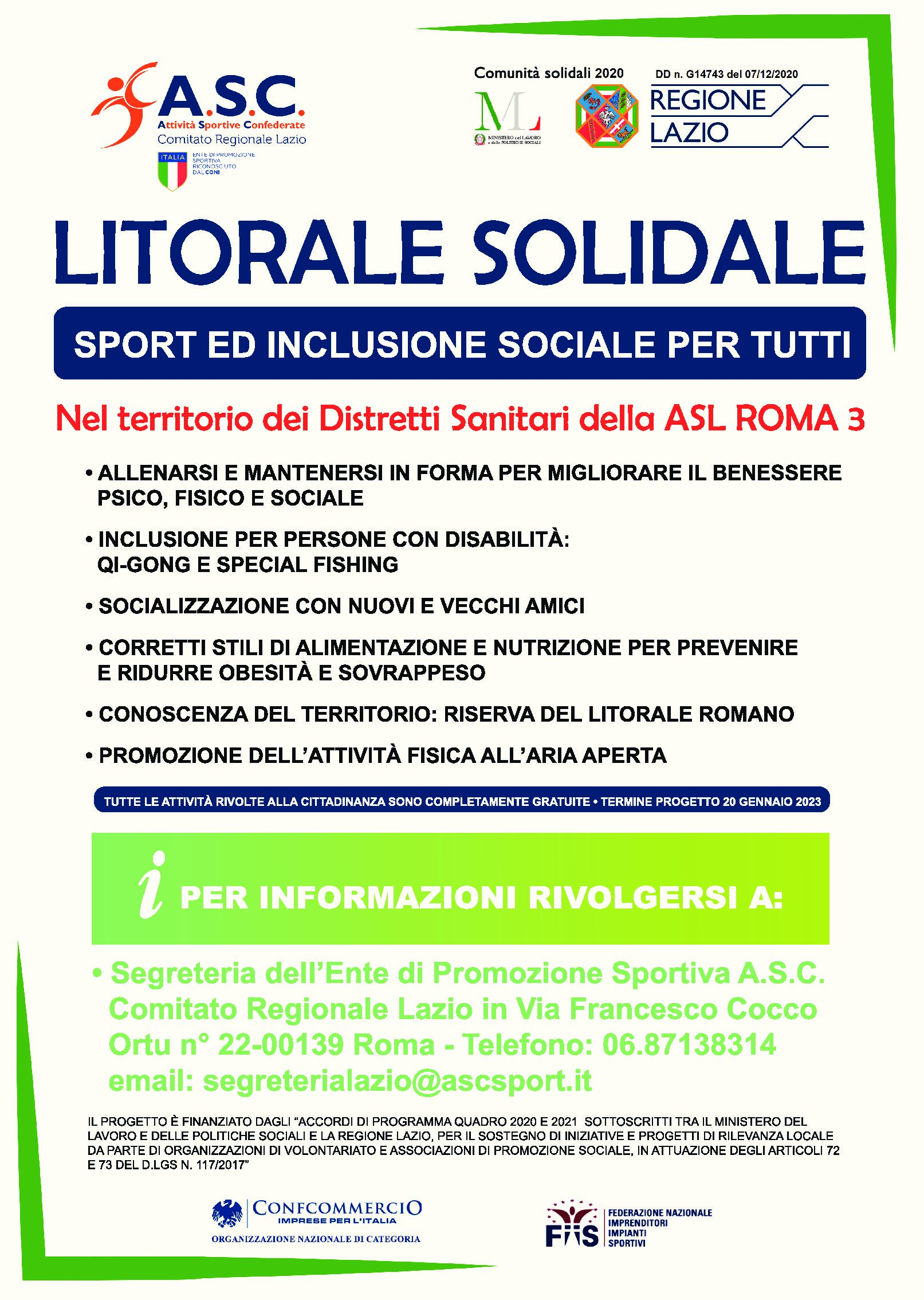 Progetto LITORALE SOLIDALE