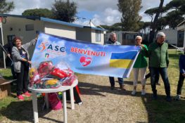 ASC LAZIO ha accolto bambini e mamme che sono giunti in Italia dall’Ucraina.