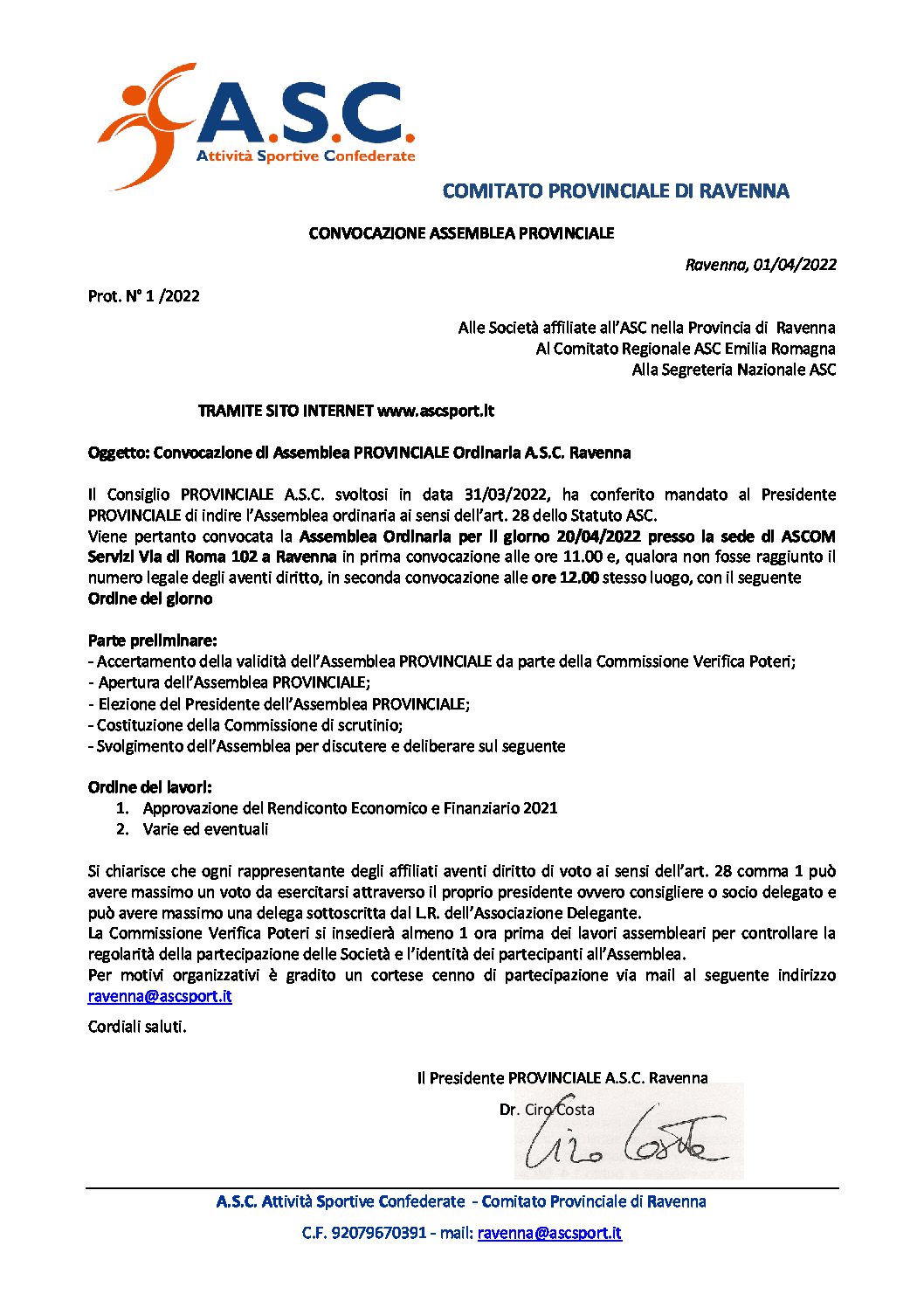 CONVOCAZIONE ASSEMBLEA PROV_20-04-2022