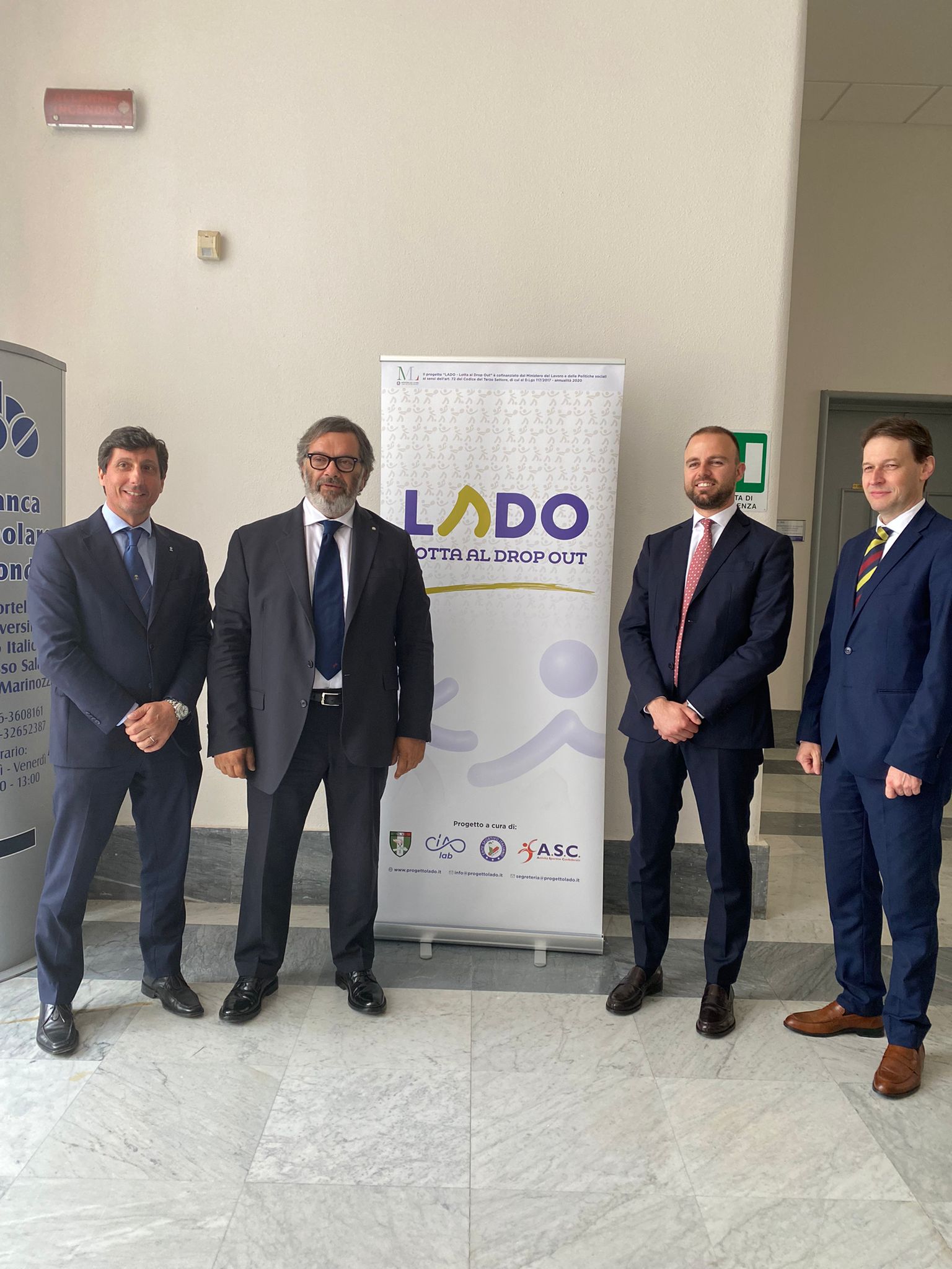 Conferenza stampa Progetto LADO     Lotta al Drop Out