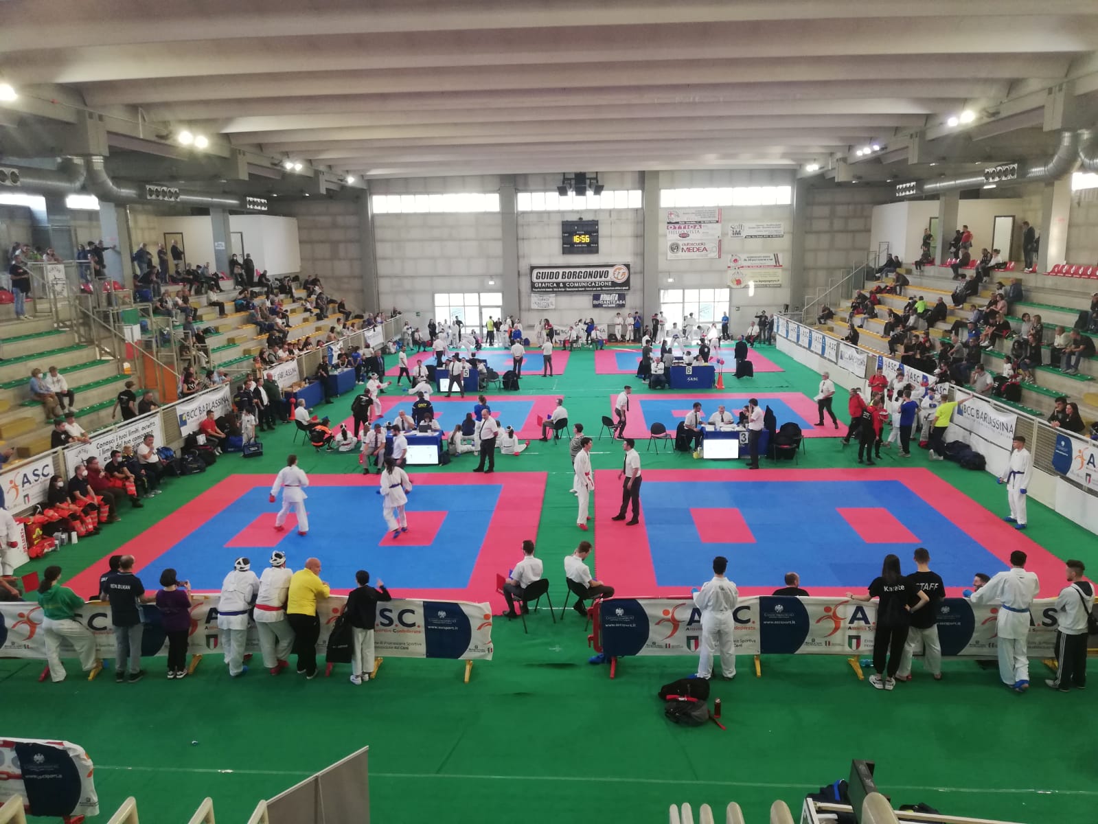 Con successo si    svolto il 3   CAMPIONATO NORD ITALIA   ASC 2022 - Karate