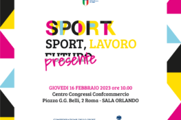 Convegno Sport Work: Sport lavoro presente