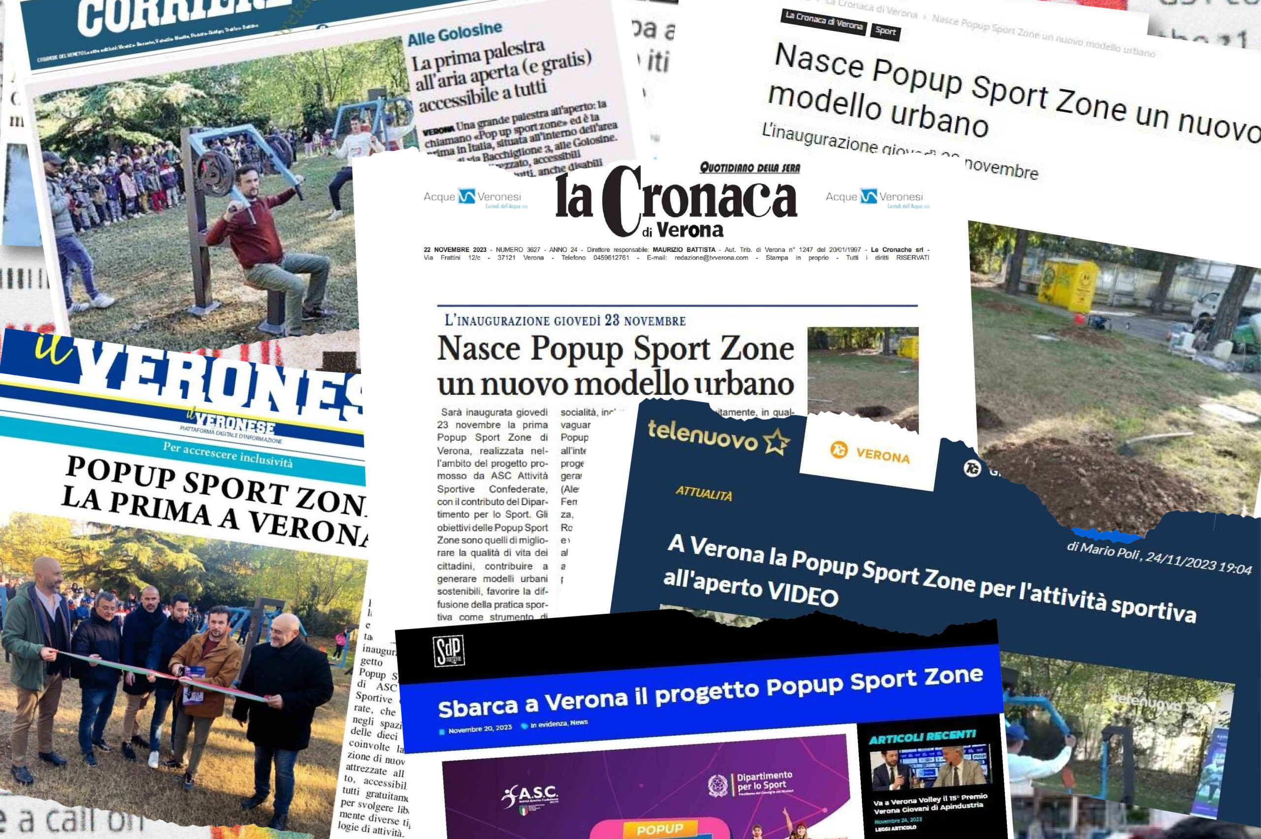 INAUGURATA A VERONA LA PRIMA POPUP SPORT ZONE