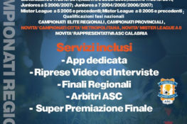 ASC PICCOLE PESTI CALABRIA – CAMPIONATI NAZIONALI S.S. 2024/25