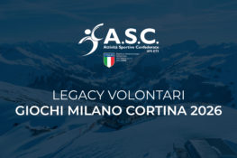 Legacy Volontari – Giochi Milano Cortina 2026
