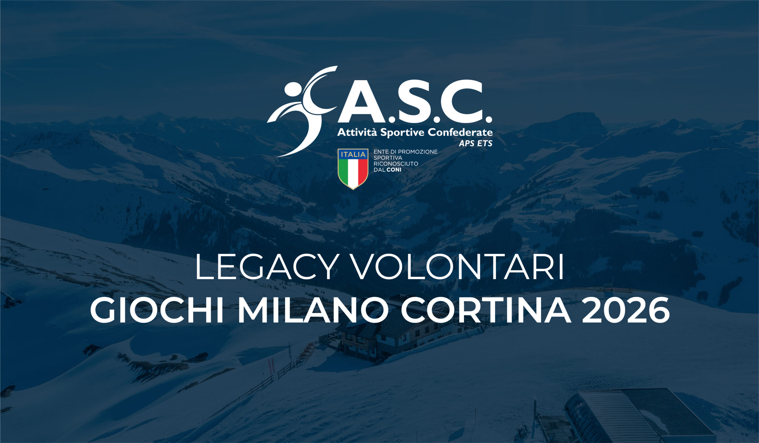 Legacy Volontari     Giochi Milano Cortina 2026