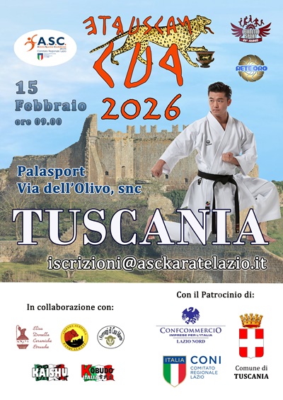 ETRUSCAN CUP A S C  3  edizione - Tuscania domenica 15 febbraio 2026