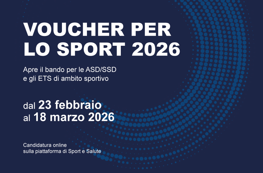 VOUCHER PER LO SPORT 2026     ASD SSD ETS