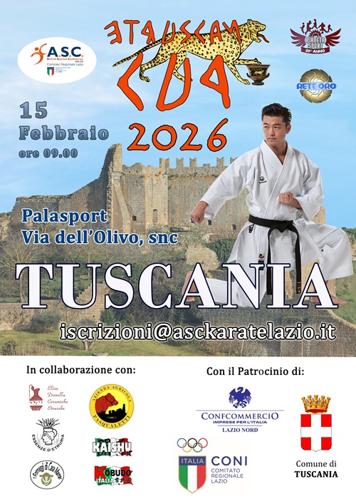 ETRUSCAN CUP A S C  3  edizione - Tuscania domenica 15 febbraio 2026