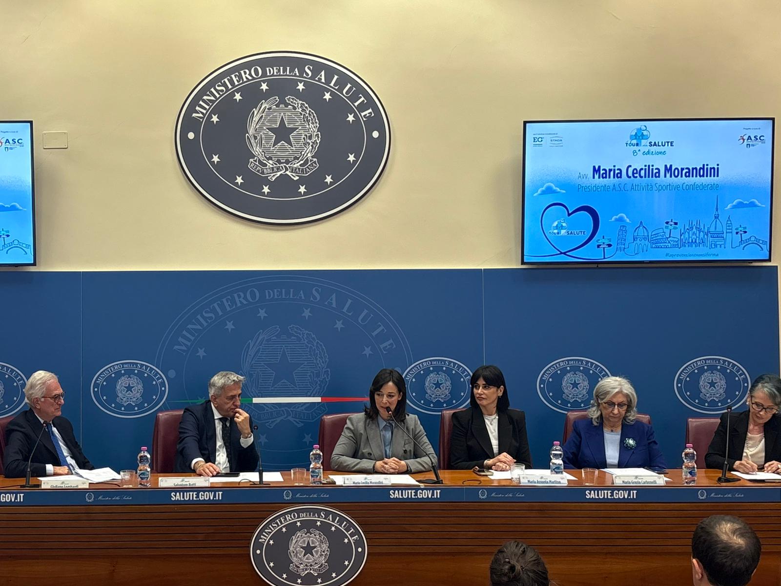 Tour della Salute 2026  presentata al Ministero della Salute l   ottava edizione