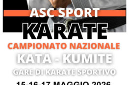 Campionato Nazionale Karate ASC 2026