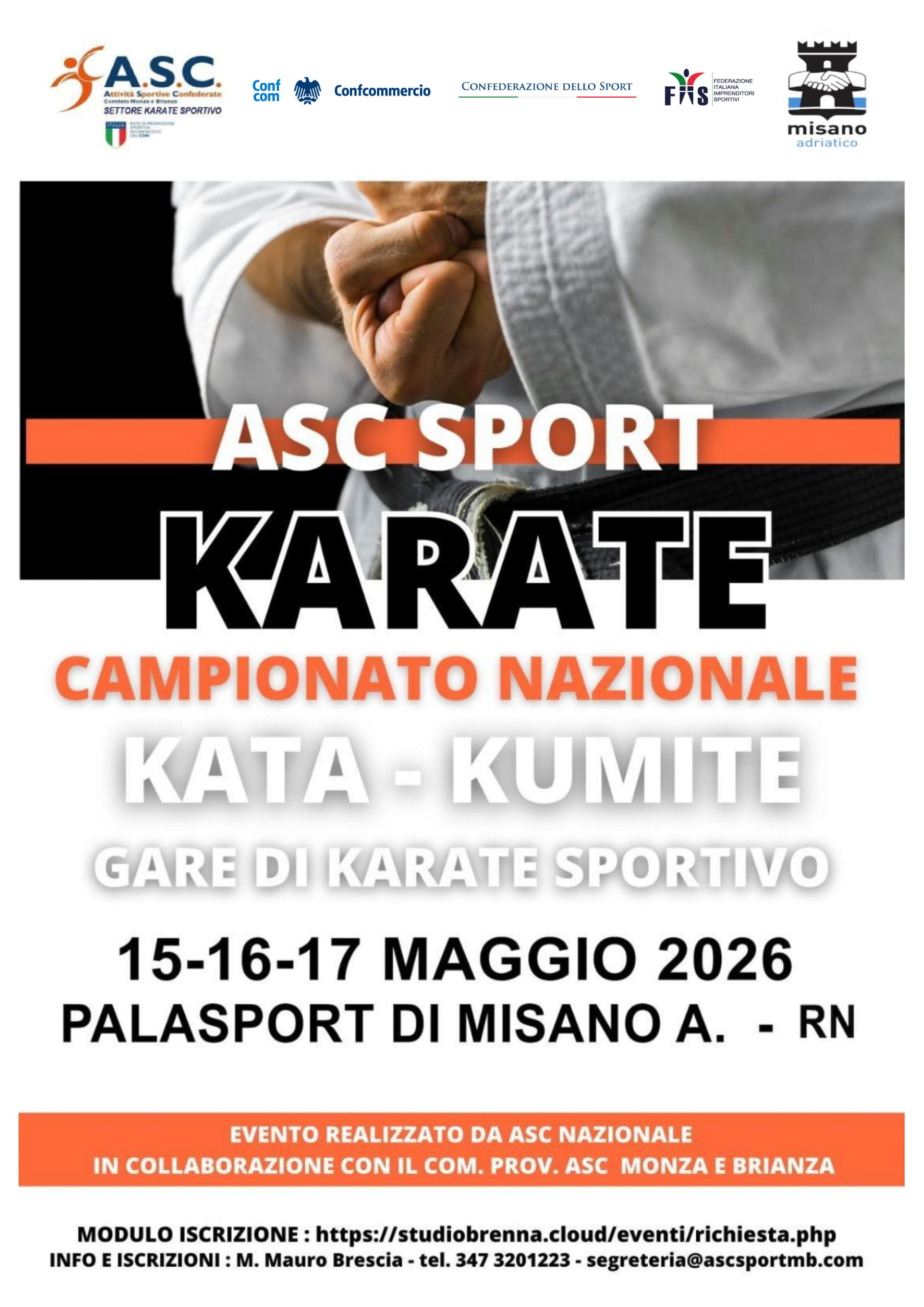 Campionato Nazionale Karate ASC 2026