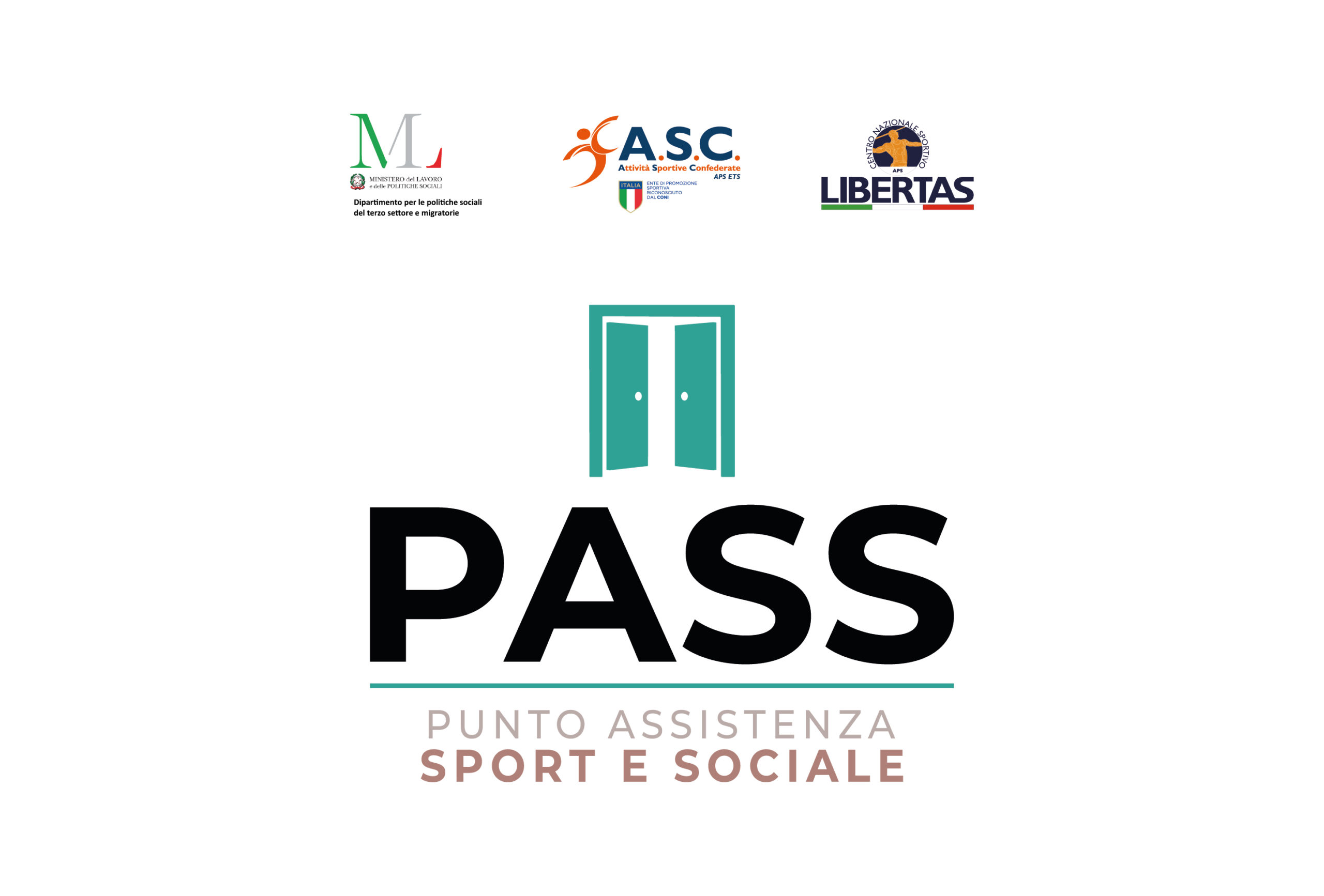 PASS  il 26 maggio parte la formazione del progetto nazionale promosso da A S C  e Libertas