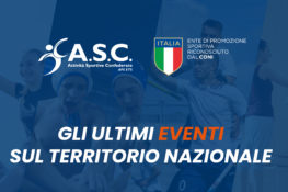 Gli eventi delle ultime settimane dal mondo ASC