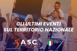 GLI EVENTI DELLE ULTIME SETTIMANE DAL MONDO ASC