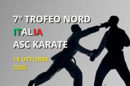 Karate, torna il grande appuntamento: il 18 ottobre a Desio il 7° Trofeo Nord Italia ASC